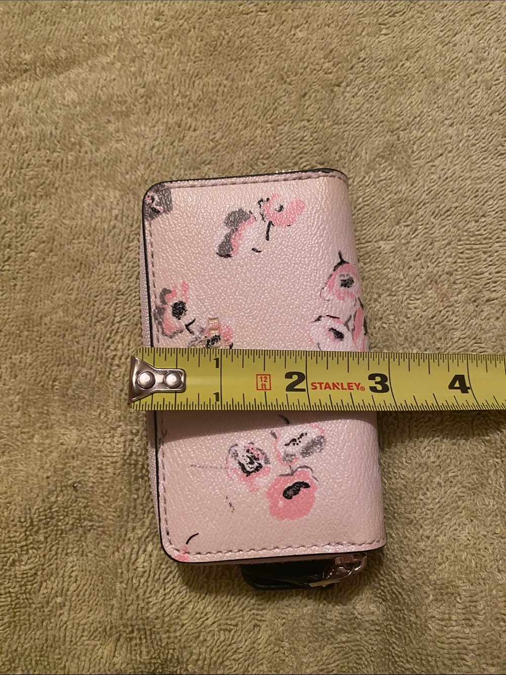 Coach Floral Zip Around Wallet - Picture 10 of 10